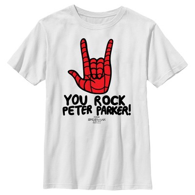 Boy's Marvel Spider-Man: No Way Home You Rock Peter Parker T-Shirt