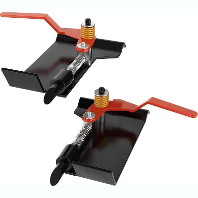 Universal Skid Steer Quick Attach Adapter Plate, Weld-On Bobtach Latch Box Pair, Tractor Loader QTK Attachment, Quick Tach Conversion