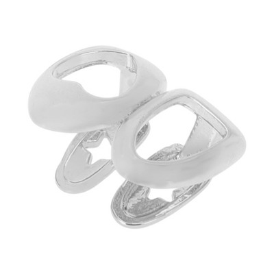Unique Bargains Fake Teeth Grills Fashion Hollow Heart for Hip Hop Gift 1 Set