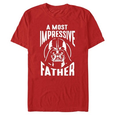 Mens Star Wars Darth Vader Impressive Father T Shirt