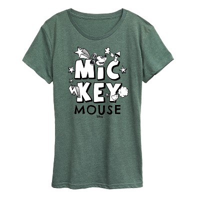 Women's - Disney - Mickey Mouse Short Sleeve Graphic T-Shirt