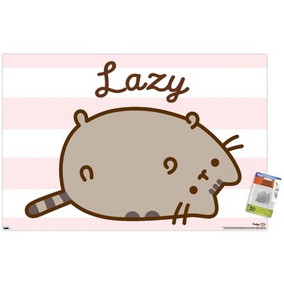 Trends International Pusheen - Lazy Unframed Wall Poster Prints