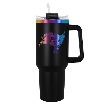 NFL Tampa Bay Buccaneers Black Radiance Colossus Travel Mug - 40oz