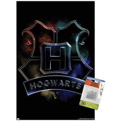 Trends International Harry Potter - Hogwarts Crest Magic Unframed Wall Poster Prints