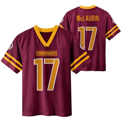 NFL Washington Commanders Terry McLaurin Boys' Short Sleeve Jersey