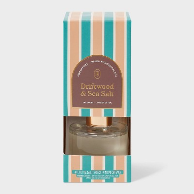 4oz Boxed Driftwood and Sea Salt Reed Diffuser - Threshold™