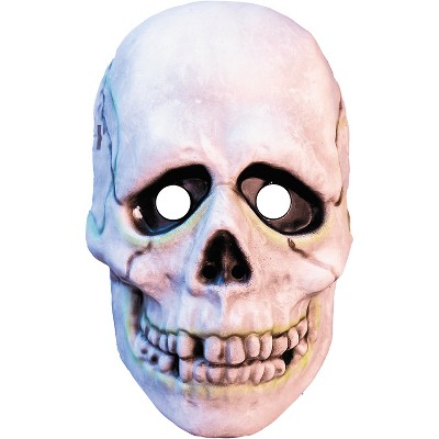 Adults Don Post Studios™ Skull Face Injection Molded Plastic Mask - One Size