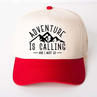 Simply Sage Market Adventure is Calling and I Must Go Canvas Trucker Hat