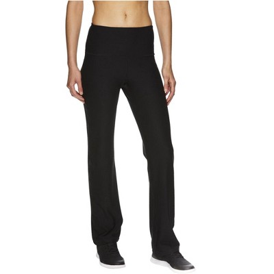 Reebok Womens Highrise Running Compression Athletic Pants, Black, Medium