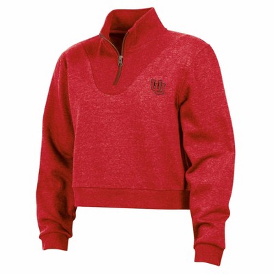 NCAA Utah Utes Women's Quarter Zipped Sweatshirt