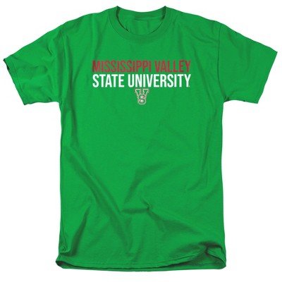 Men's Mississippi Valley State University Official Stacked T-Shirt