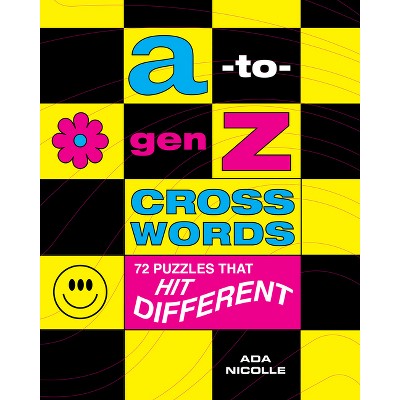 A-To-Gen Z Crosswords - by  Ada Nicolle (Spiral Bound)