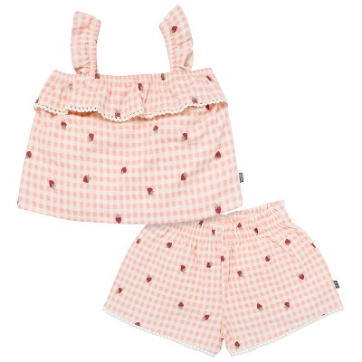 Modern Moments™ by Gerber Toddler Girls' 2-Piece Top and Shorts Set