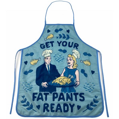 Get Your Fat Pants Ready Funny Thanksgiving Dinner Graphic Kitchen Accessories - Crazy Dog Bakeware For Foodies Blue Apron