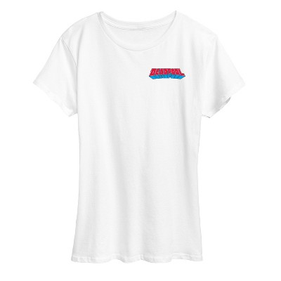 Women's - Marvel - Deadpool Talk To The Hand Short Sleeve Graphic T-Shirt