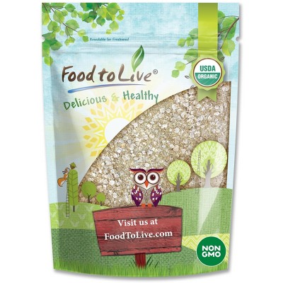 Organic White Quinoa Flakes - by Food To Live