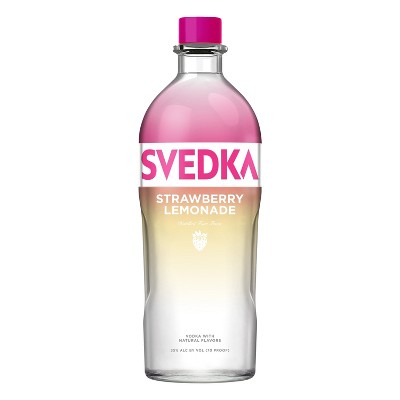 SVEDKA Strawberry Lemonade Flavored Vodka - 1.75L Bottle