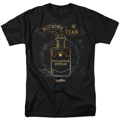 Harry Potter Potions Class Adult T-Shirt Black