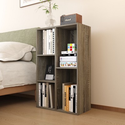 HOMLUX 5 Cube Storage Bookshelf Kids Toy Organizer Horizontal Vertical