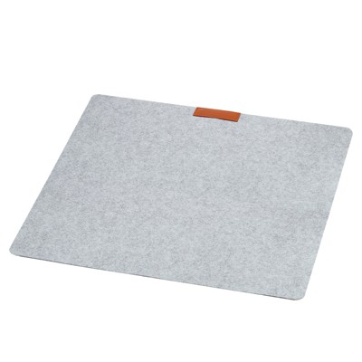 Unique Bargains Felt Dual Side Smooth Office Home Writing Desk Mouse Pad