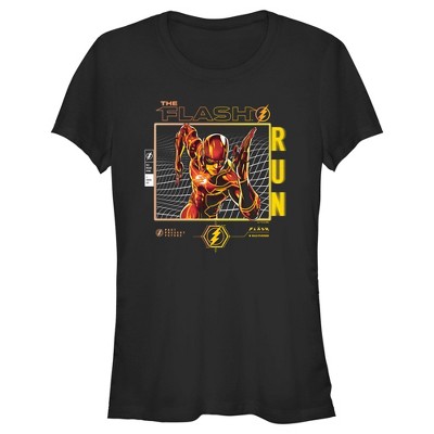 Juniors Womens The Flash Speedster Run T-Shirt
