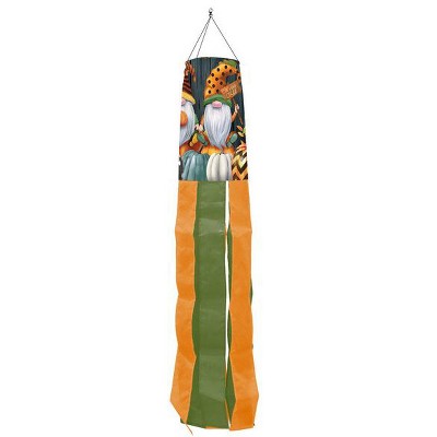 Briarwood Lane Fall Fall Gnomes Humor Windsock Wind Twister 40x6