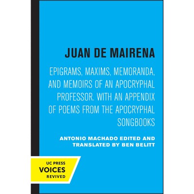 Juan de Mairena - by  Antonio Machado (Paperback)