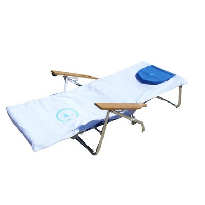 Ostrich Original 3N1 Lightweight Outdoor Beach Lounge Chair with Footrest