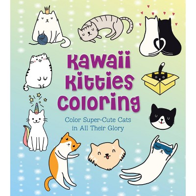 Kawaii Kitties Coloring - (Creative Coloring) by  Taylor Vance (Paperback)