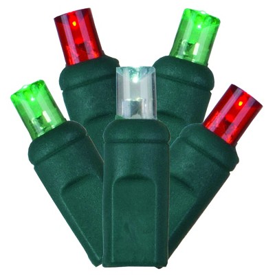 Vickerman Single Mold Wide Angle LED Christmas light set 6"x35'L