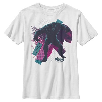 Boy's Marvel Venom: Let There be Carnage Blue and Purple Retro T-Shirt