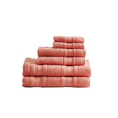 Dexmalle Super Soft Cotton Quick Dry Bath Towel 6 Piece Set