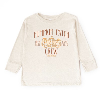 The Juniper Shop SmileyWorld Pumpkin Patch Crew Toddler Long Sleeve Tee