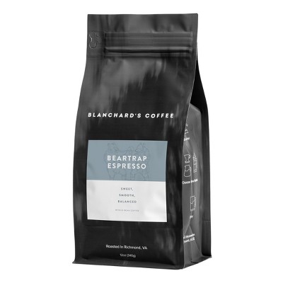 BLANCHARD'S COFFEE BEAR TRAP ESPRESSO 12OZ BAG