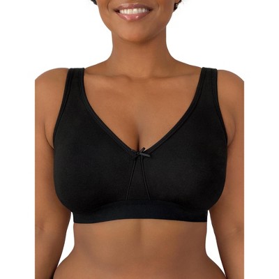 Fit For Me by Fruit of the Loom Womens Plus Size Beyond Soft Cotton Wireless Bra