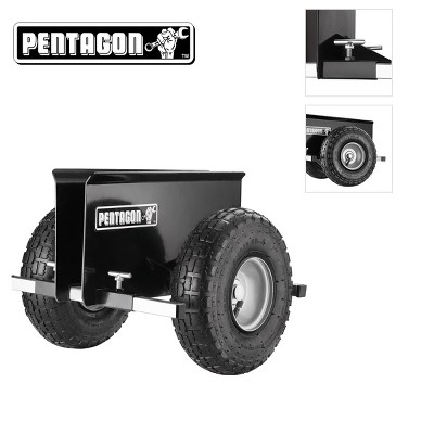 Fleming Supply Panel Pusher Dolly for Moving Drywall Boards, Wood Panels, or Doors