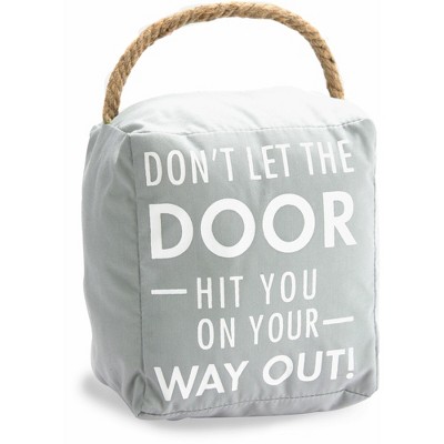 Pavilion Gift Company - Way Out - 5" x 6" Door Stopper - Door Stops