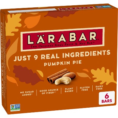 Larabar Pumpkin Pie Fruit & Nut Bars - 9.6oz/6ct