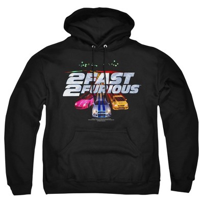 2 Fast 2 Furious Logo Adult Pull-Over Hoodie