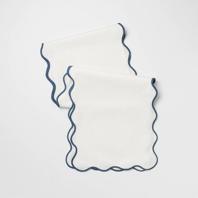 Scallop Table Runner - Threshold™ designed with Studio McGee