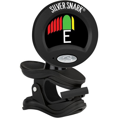Snark Black Silver Guitar & All-Instrument Rechargeable Clip-On Tuner
