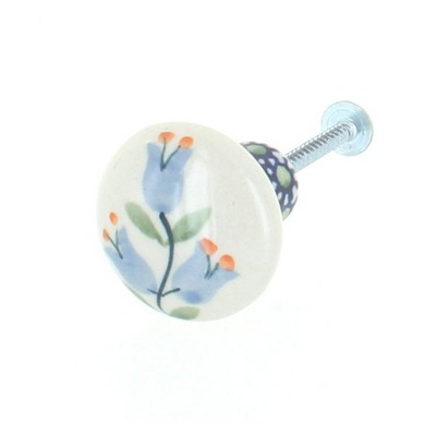 Blue Rose Polish Pottery U001 Manufaktura Drawer Pull