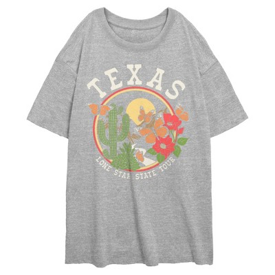 Junior's Lost Gods Texas Lone Star State Tour Oversized T-Shirt