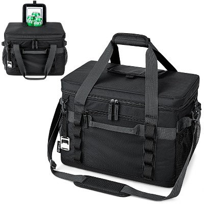 OPUX Soft Sided Cooler Bag, Insulated Collapsible Portable Leakproof with Shoulder Strap, Beach Camping Travel Road Trip