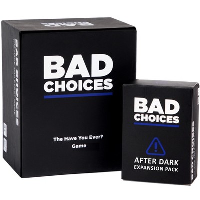 BAD CHOICES - The Have You Ever? Party Game + After Dark Edition Set