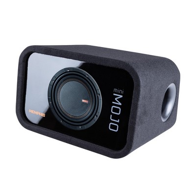 Memphis Audio MJME8S1V2: 8" Loaded Enclosure, 1 Ohm - Power-Packed Sound Solution
