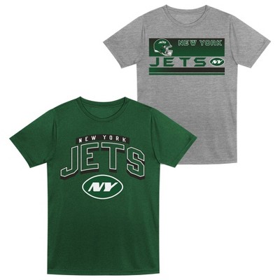 NFL New York Jets Toddler Boys' Gray 2pk T-Shirt