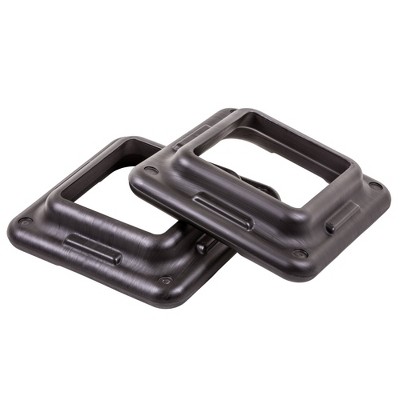 Escalade Sports Original Health Club Aerobic Step Riser - Black/Gray