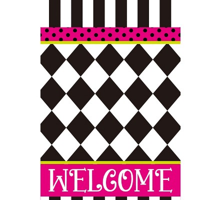 Briarwood Lane Everyday Garden Flag 12x18 For Outdoor Neon Checkerboard Garden Flag Flags For Outside