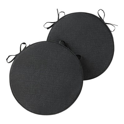 Kensington Garden 2pc 18" Round Outdoor Chair Pad